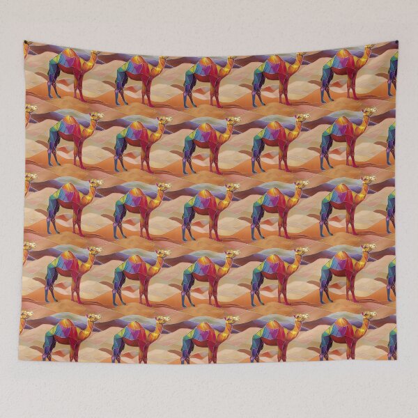 Item preview, Abstract Rainbow Camel designed and sold by Becooldesing.