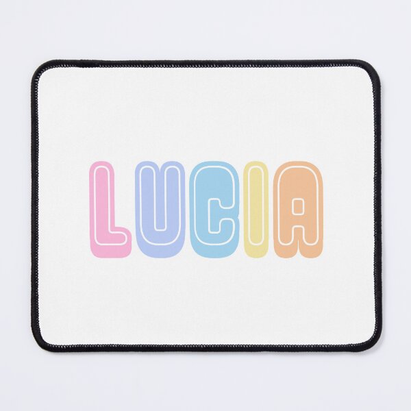 Item preview, Lucia Name Colorful designed and sold by designbycecilia.