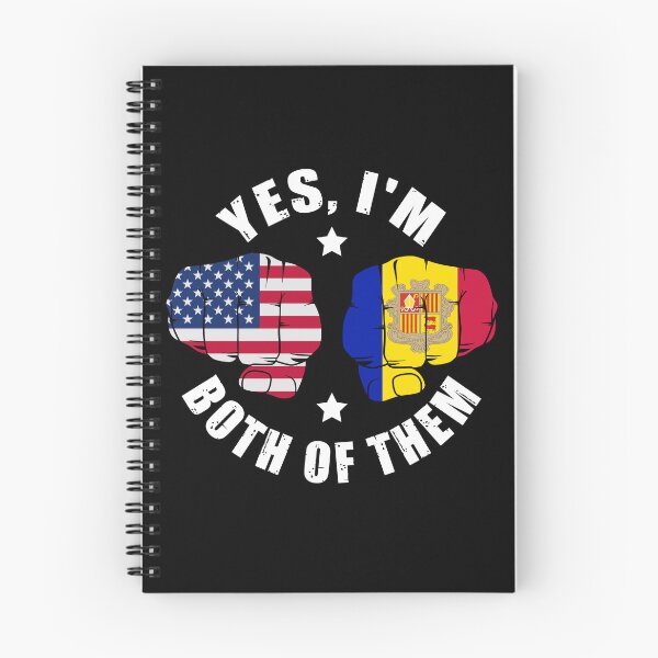 Item preview, Half American Half Andorran Yes I'm Both Of Them designed and sold by OX-tright.