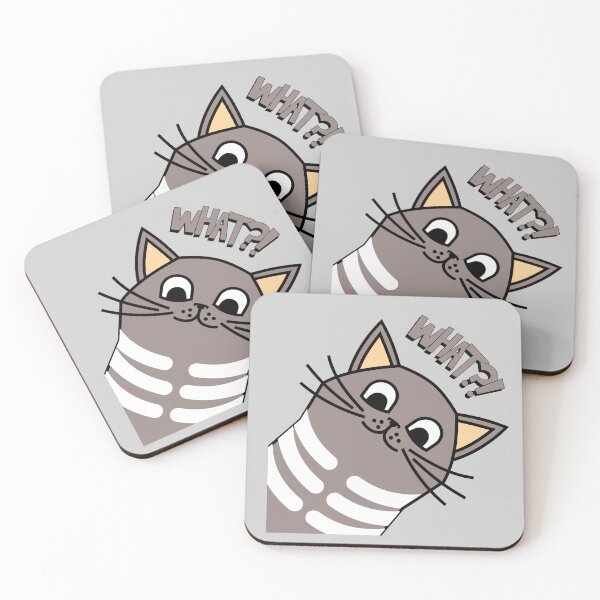 Item preview, The funny cat is watching and asking what? designed and sold by mando24895.