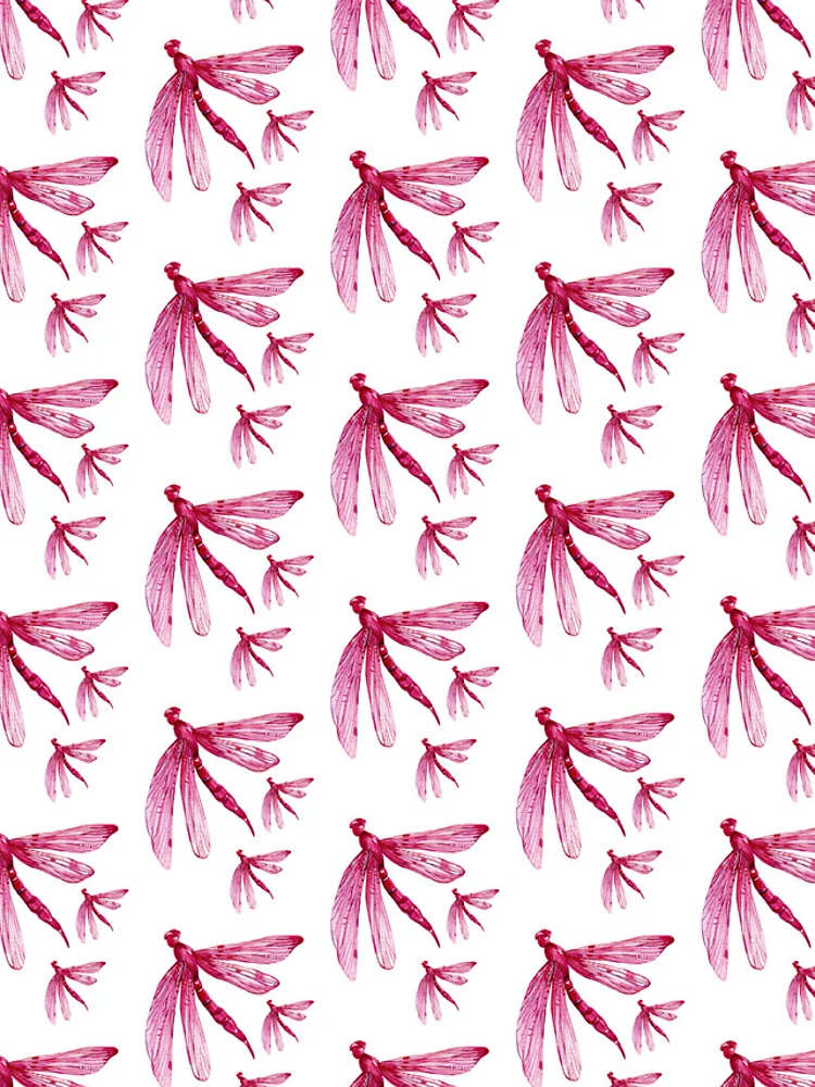 Thumbnail 4 of 4, Samsung Galaxy Phone Case, Raspberry Dragonfly Pattern designed and sold by PatternCreators.
