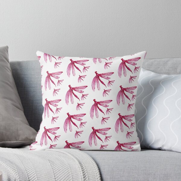 Item preview, Raspberry Dragonfly Pattern designed and sold by PatternCreators.