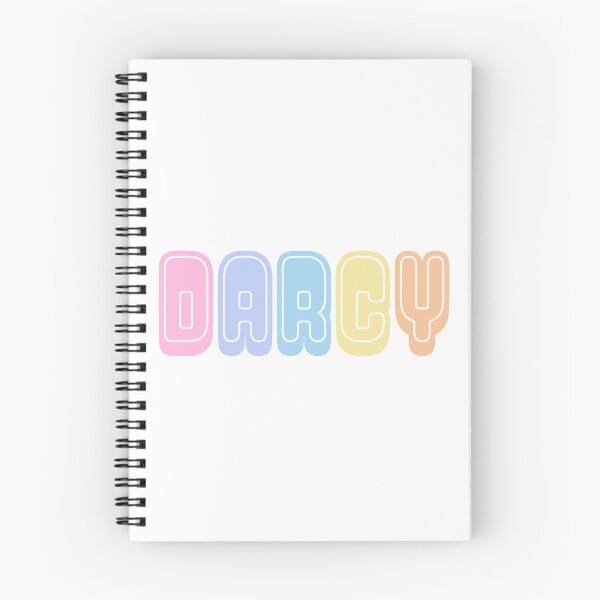 Item preview, Darcy Name Colorful designed and sold by designbycecilia.