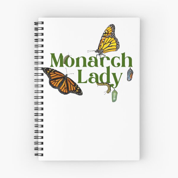 Item preview, Monarch Lady with Caterpillars, Chrysalids and Butterflies designed and sold by Carleah Unique.