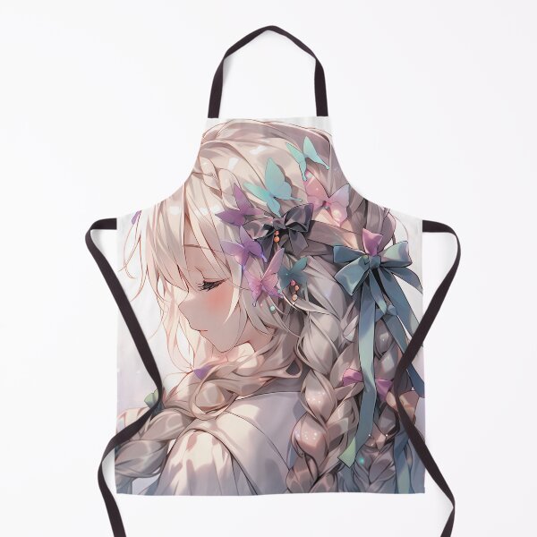 Item preview, Whimsical Pastel Ribbon Daydream Anime Girl designed and sold by bubblegoth.
