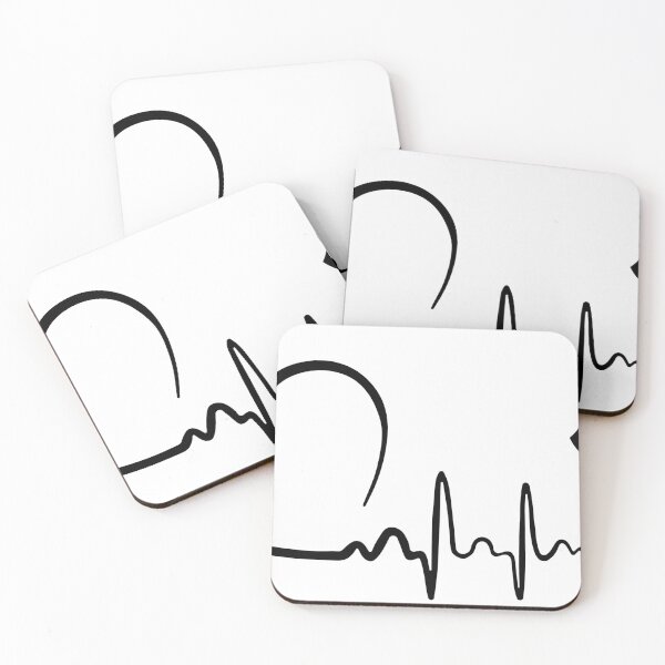 Item preview, Cat heartbeat. Catmom silhouette designed and sold by godleo.