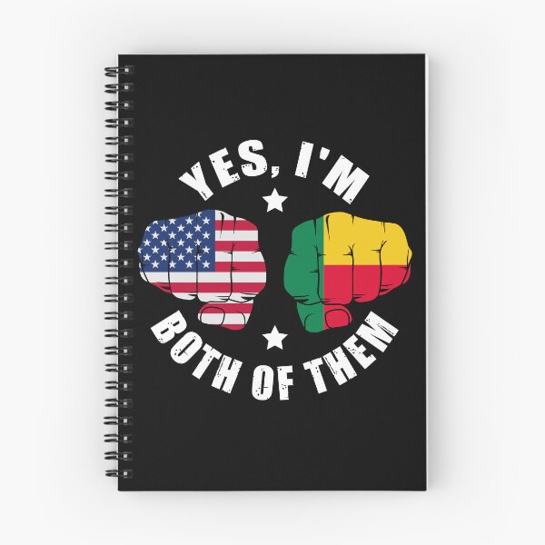 Item preview, Half American Half Beninese Yes I'm Both Of Them designed and sold by OX-tright.