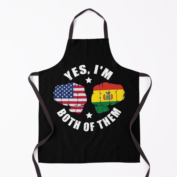 Item preview, Half American Half Bolivian Yes I'm Both Of Them designed and sold by OX-tright.