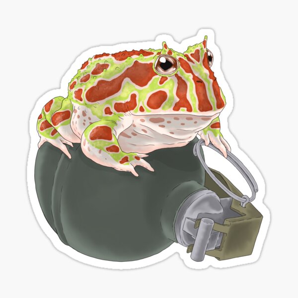 Item preview, Danger Frog designed and sold by Dead Possum Designs.