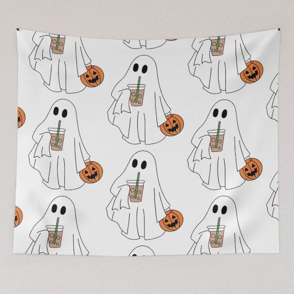 Item preview, Ghost with Iced Coffee designed and sold by jennysselling.