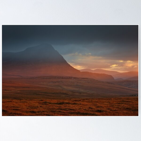 Item preview, Ben Hope Magic Sunset Sutherland NC500 designed and sold by PhotosEcosse.