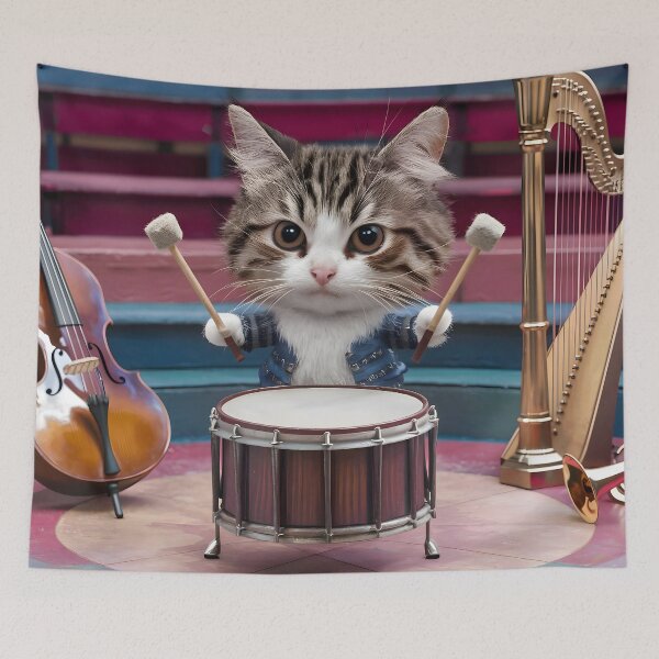 Item preview, Ludwig Von Cat designed and sold by FoodForEyes.