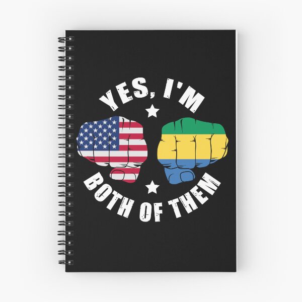Item preview, Half American Half Gabonese Yes I'm Both Of Them designed and sold by OX-tright.