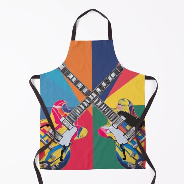 Artikelvorschau, Popart-Gitarre entworfen und verkauft von Sidney Graf.