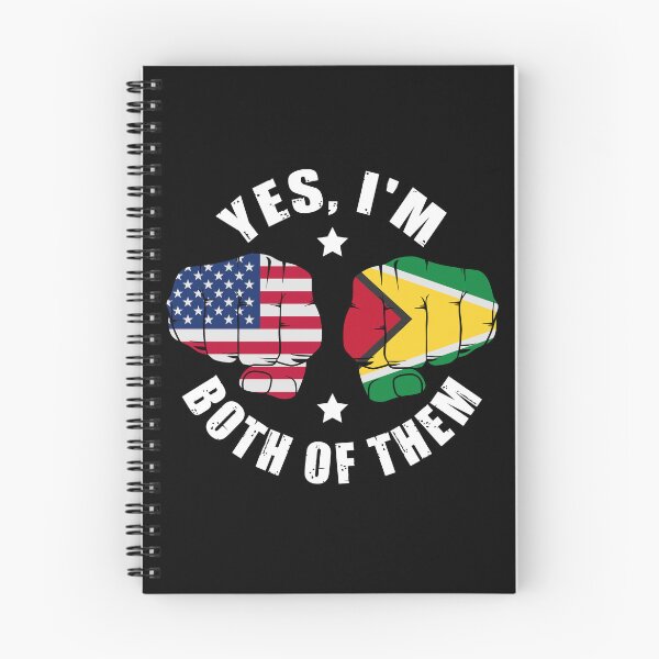 Item preview, Half American Half Guyanian Yes I'm Both Of Them designed and sold by OX-tright.
