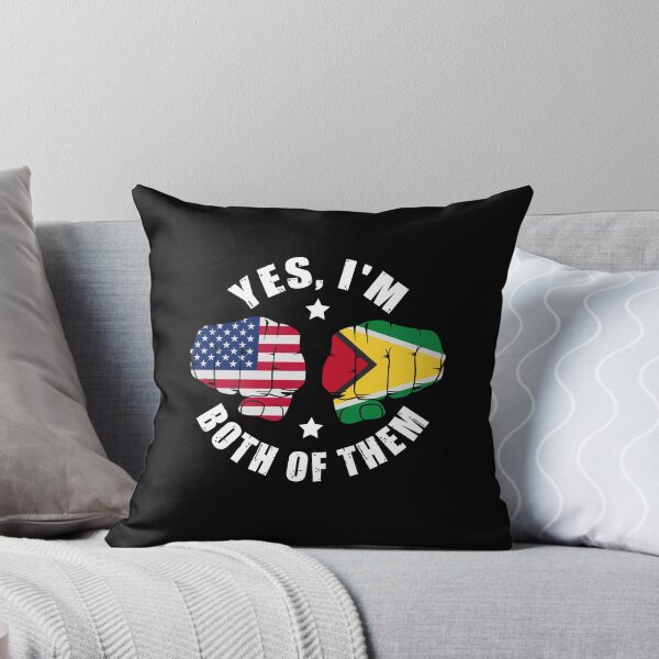 Item preview, Half American Half Guyanian Yes I'm Both Of Them designed and sold by OX-tright.
