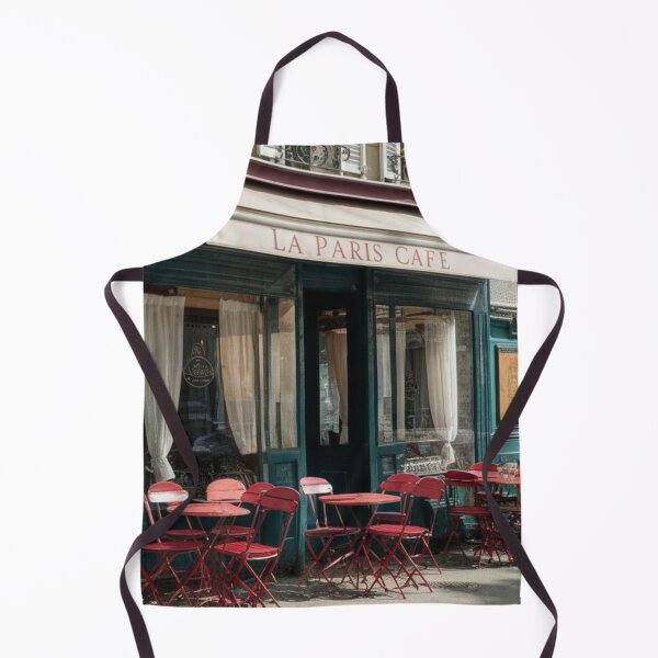 Artikelvorschau, „La Paris Cafe“ | Aquarell eines bezaubernden Café de Paris. Von Carraann entworfen und verkauft von CARRAANN.
