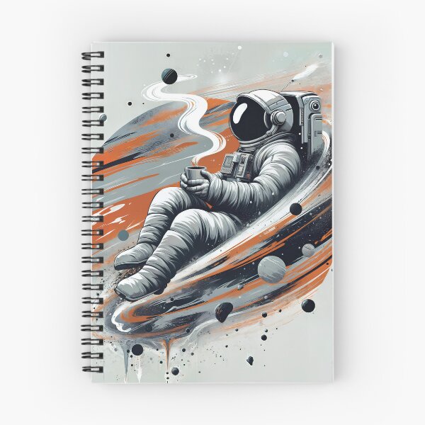 Item preview, Astronaut Enjoying Coffee in Space designed and sold by PixelCraftDSG.