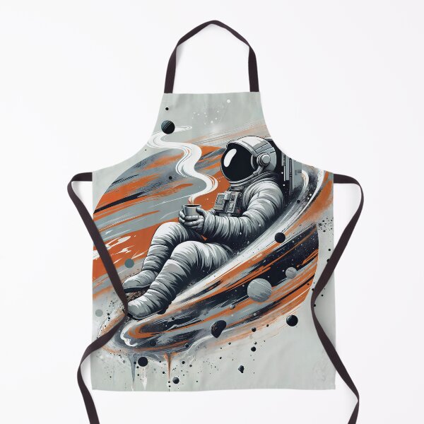 Item preview, Astronaut Enjoying Coffee in Space designed and sold by PixelCraftDSG.