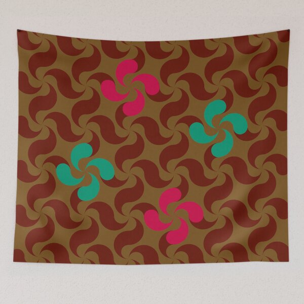 Item preview, colored lauburu designed and sold by Javier Arizabalo Garcia.