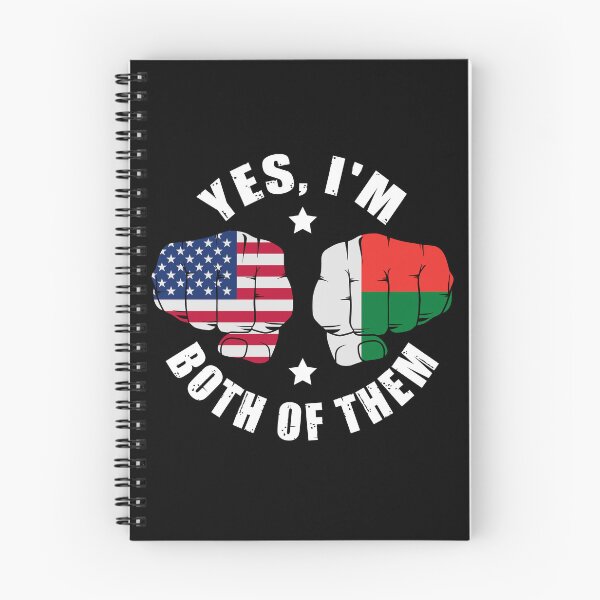 Item preview, Half American Half Malagasy Yes I'm Both Of Them designed and sold by OX-tright.