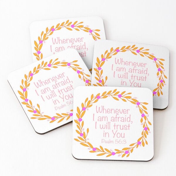 Item preview, Psalm 56 3 - Orange designed and sold by KTCreativeSide.
