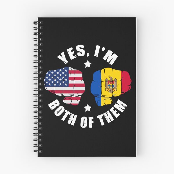 Item preview, Half American Half Moldovan Yes I'm Both Of Them designed and sold by OX-tright.