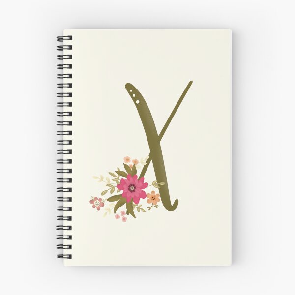 Item preview, Vintage Bouquet Floral Initial - X designed and sold by Willow & Grace Designs.