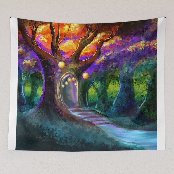 Item preview, Tree house designed and sold by SheepTigerArt.