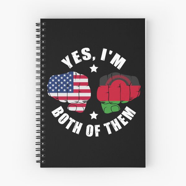 Item preview, Half American Half Malawian Yes I'm Both Of Them designed and sold by OX-tright.