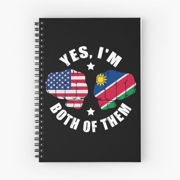 Item preview, Half American Half Namibian Yes I'm Both Of Them designed and sold by OX-tright.