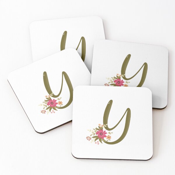 Item preview, Vintage Bouquet Floral Initial - Y designed and sold by Willow & Grace Designs.