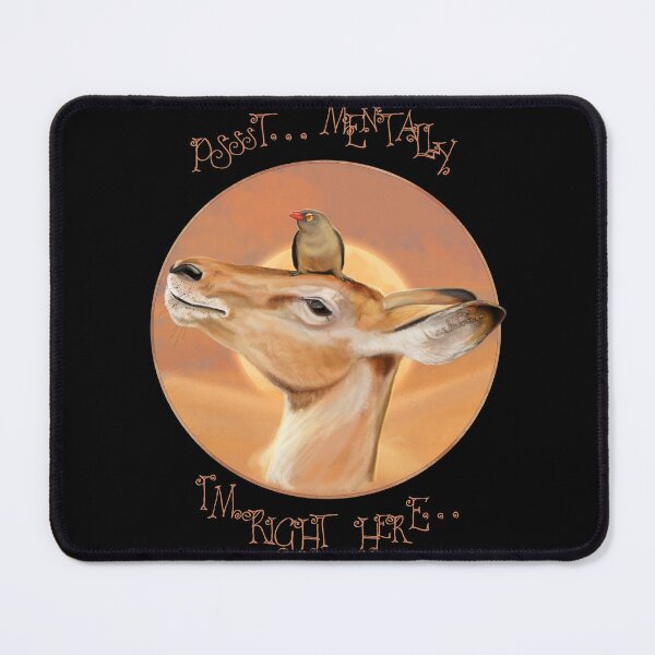 Item preview, Psst .... Mentally I'm Right Here Painting designed and sold by AK-Hevonen.