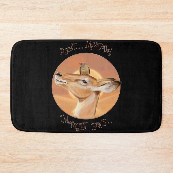 Item preview, Psst .... Mentally I'm Right Here Painting designed and sold by AK-Hevonen.