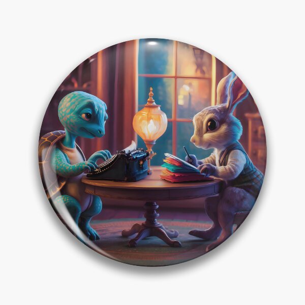 Item preview, The Tortoise and The Hare designed and sold by FoodForEyes.