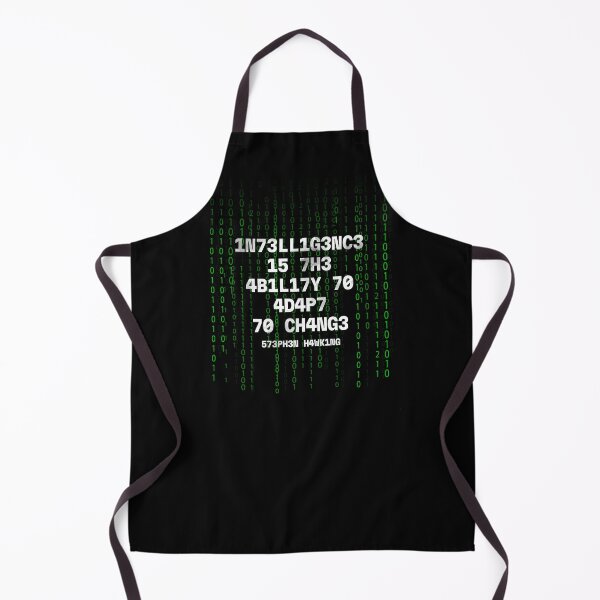Item preview, Intelligence Is The Ability To Adapt To Change by Tobe Fonseca designed and sold by Tobe Fonseca®.