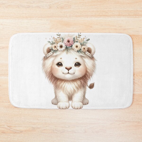 Item preview, Cute Baby Lion Cub Boho Babies A Watercolor Celebration designed and sold by dcohea.