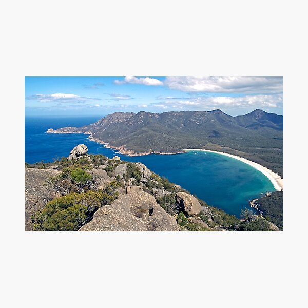 Item preview, GLORIOUS WINEGLASS BAY designed and sold by Raoul Madden.