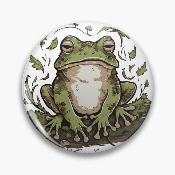 Item preview, Goblincore Frog  designed and sold by SztuKarola.