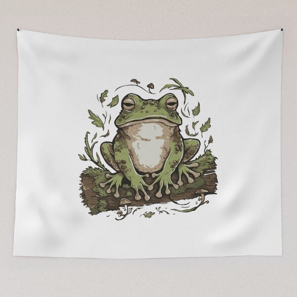 Item preview, Goblincore Frog  designed and sold by SztuKarola.