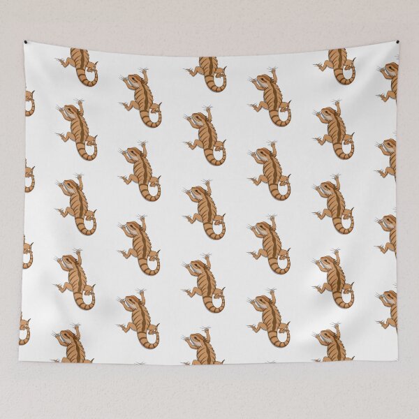 Item preview, Bearded dragon on wall designed and sold by CharlizardxD.