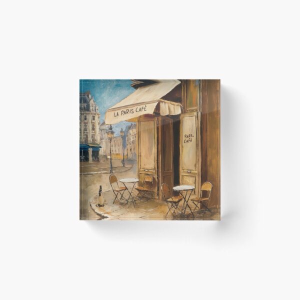 Item preview, Vintage Paris Café: Classic Watercolor Charm… By Carraann designed and sold by CARRAANN.