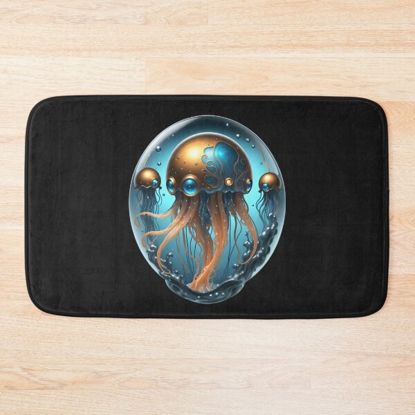 Item preview, Cool Futuristic Cyborg Jellyfish designed and sold by TheArtOfPat.