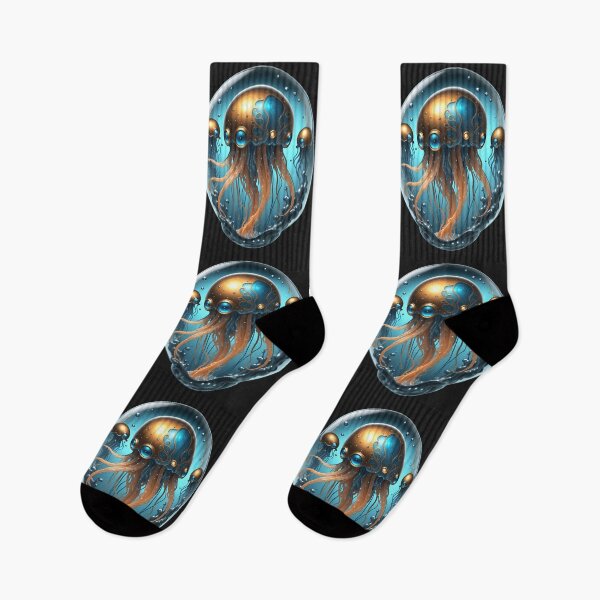 Item preview, Cool Futuristic Cyborg Jellyfish designed and sold by TheArtOfPat.