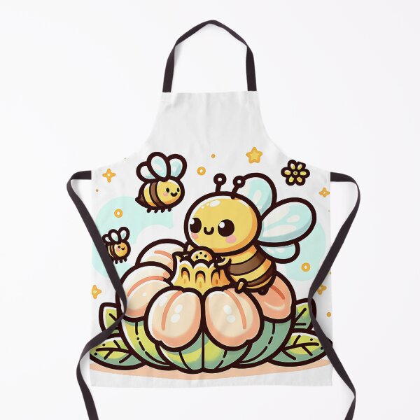 Item preview, Nectar Harvest: A Sweet Bee Cartoon designed and sold by 0penvimark.