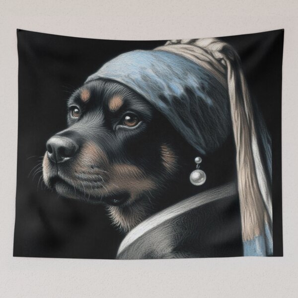 Item preview, Rottweiler Portrait designed and sold by 123ks.