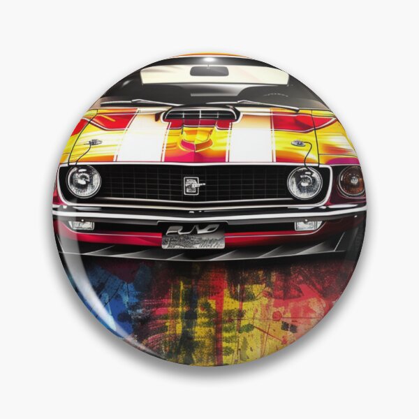 Artikelvorschau, American Muscle: Klassische Autos in Aktion entworfen und verkauft von DriveInDesign.