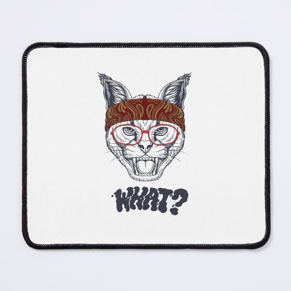 Item preview, A cat with a strong expression wearing a scarf designed and sold by mando24895.