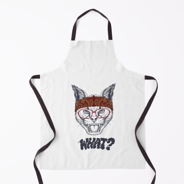 Item preview, A cat with a strong expression wearing a scarf designed and sold by mando24895.