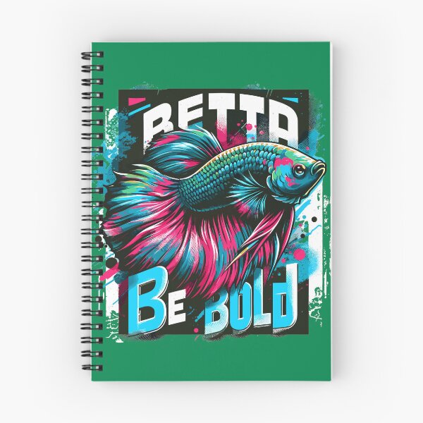 Item preview, Genial diseño de Betta Splendens en estilo Streatwear. designed and sold by FinFriends.
